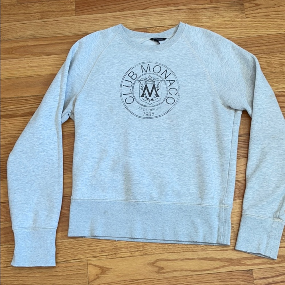 Club Monaco Logo Sweatshirt